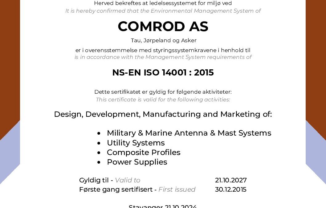 Comrod-ISO14001-2015-valid-10-2027