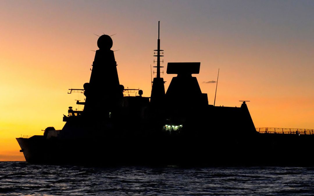 Royal Navy Type 45 Destroyer HMS Daring